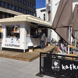 Kafka Restaurant & Bar - Is & kaffebaren ute på Hvaltorget