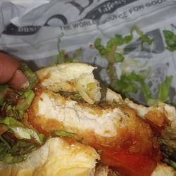 Urban Luxe Cafe - Juicy and flavorful. Unsure of the sweet and tangy sauce