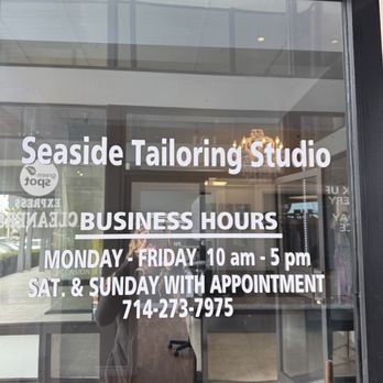 Seaside Tailoring Studio - Sewing & Alterations Near Me Seaside Tailoring Studio - Sewing & Alterations Near Me