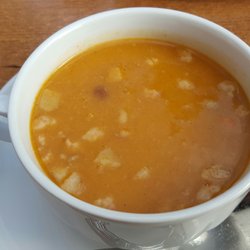 Dubrovnik - Bohnensuppe mega lecker.