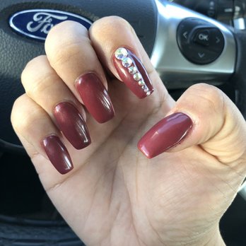 Hello Nails & Spa - Had to go again this time for some bling. Color#068 - Day Spas Near Me - Vacaville, California Hello Nails & Spa - Had to go again this time for some bling. Color#068 - Day Spas Near Me - Vacaville, California