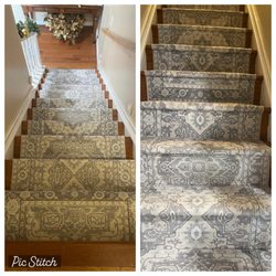 Empire Floors - Custom Carpet Stair Runner