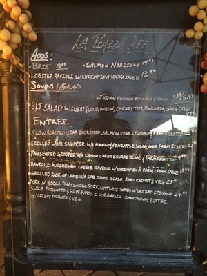 Menu photo 3 La Piazza Cafe Palm Coast, FL