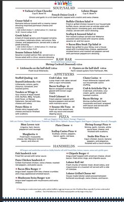 Menu photo 7 Fathoms Bar & Grille New Bedford, MA Menu photo 7 Fathoms Bar & Grille New Bedford, MA