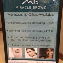 Miracle Browz - Membership Offer