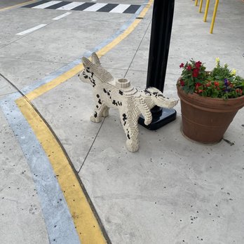 LEGOLAND - Lego dog relieving himself - Amusement Parks Near Me - Winter Haven, Florida