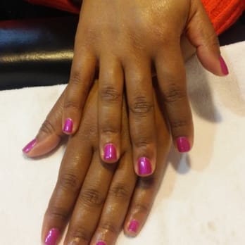 Detail Nails - My gel manicure. A new color they got in yesterday for the upcoming spring season. - Nail Salons Near Me - North Providence, Rhode Island Detail Nails - My gel manicure. A new color they got in yesterday for the upcoming spring season. - Nail Salons Near Me - North Providence, Rhode Island