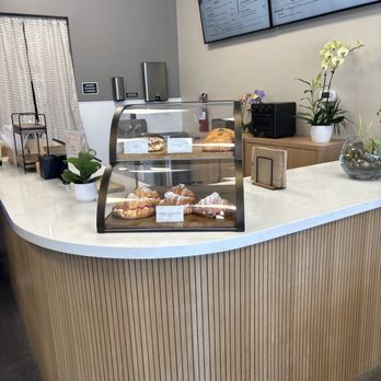 Sip & Sweets - Front counter with pastries - Coffee & Tea Near Me - Ontario, California Sip & Sweets - Front counter with pastries - Coffee & Tea Near Me - Ontario, California