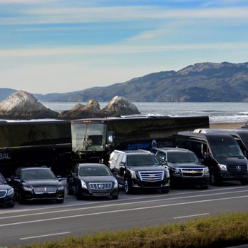 Gateway Global - Gateway Global Fleet Shot at Ocean Beach! - Airport Shuttles Near Me - San Carlos, California