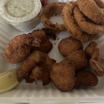 The Fish Factory - Look at scallop #4. This is a 28$ meal?!? - Seafood Markets Near Me - Wildwood, New Jersey