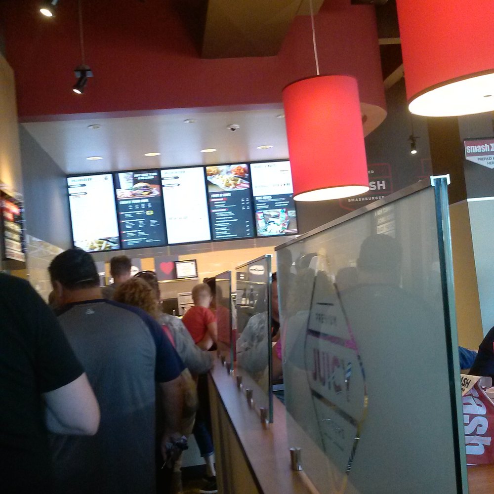 Big line to order