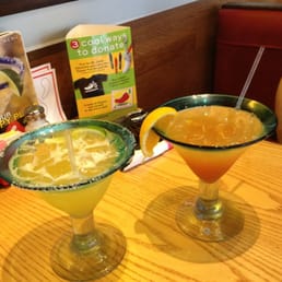 Grand patron on the left and tropic sunrise on the right