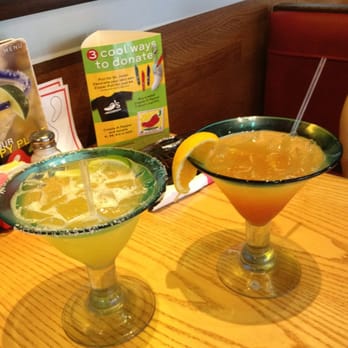 Chili's - Grand patron on the left and tropic sunrise on the right - Tex-Mex Near Me - Cypress, California