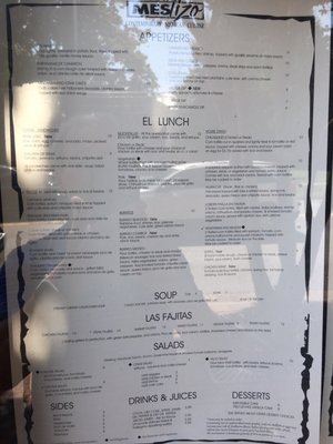 Menu photo 6 Mestizo Contemporary Mexican Cuisine Davidson, NC Menu photo 6 Mestizo Contemporary Mexican Cuisine Davidson, NC