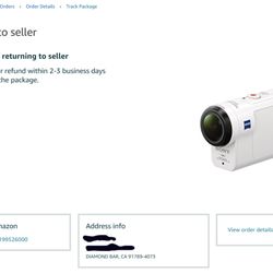 Polar Express - Fraud order was going to my address but got caught and cancelled. Hacker forgot to change the shipping address