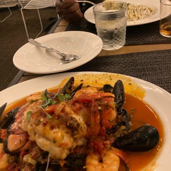 Ascione Bistro - Blackened Seafood Pasta - Italian Near Me - Chicago, Illinois