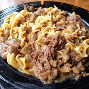 Parkside Restaurant - The short ribs Stroganoff is outstanding. Seasoned to perfection with loads of tender beef and mushrooms. - American Near Me - Raleigh, North Carolina Parkside Restaurant - The short ribs Stroganoff is outstanding. Seasoned to perfection with loads of tender beef and mushrooms. - American Near Me - Raleigh, North Carolina
