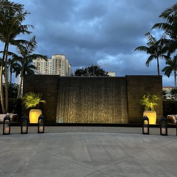 RH Rooftop Restaurant at RH West Palm - Outside valet. - Wine Bars Near Me - West Palm Beach, Florida