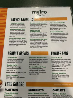 Menu photo 4 Metro Diner Terre Haute, IN