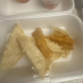 The Kickin' Crab - They could at least try to add cabbage slaw! This is pathetic! Also this "plate" cost $16 I'm done w them. - Cajun/Creole Near Me - Chino Hills, California The Kickin' Crab - They could at least try to add cabbage slaw! This is pathetic! Also this "plate" cost $16 I'm done w them. - Cajun/Creole Near Me - Chino Hills, California