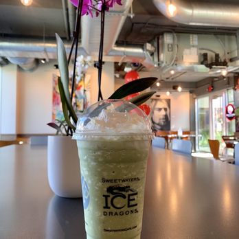 Sweetwaters Coffee & Tea - matcha ice dragon - Coffee & Tea Near Me - Austin, Texas