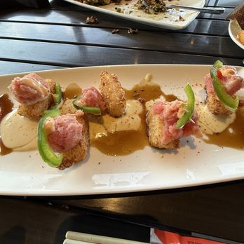 Cooper’s Hawk Winery & Restaurant - Crispy Tuna Rice - Wine Bars Near Me - Morton Grove, Illinois Cooper’s Hawk Winery & Restaurant - Crispy Tuna Rice - Wine Bars Near Me - Morton Grove, Illinois