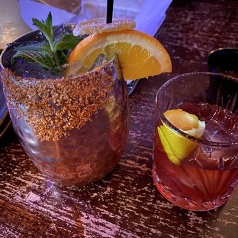 La Mejikana - Mezcal Mule & Oaxacan Old Fashion - Mexican Near Me - Chicago, Illinois