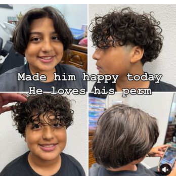 Blanca E Van Nevele Salon - Young man wanted a perm for the summer - Hair Extensions Near Me - Spring, Texas Blanca E Van Nevele Salon - Young man wanted a perm for the summer - Hair Extensions Near Me - Spring, Texas