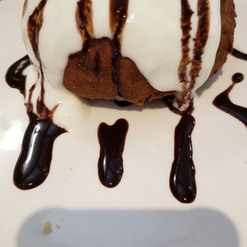 Dunarea Restaurant - Papanasi - Warm cottage cheese dough with sweet sour cream and strawberry jam. - Modern European Near Me - Anaheim, California