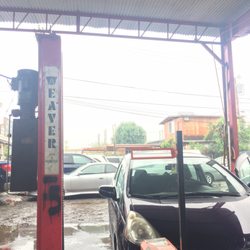 Master Mechanic - They working hard on a rainy day