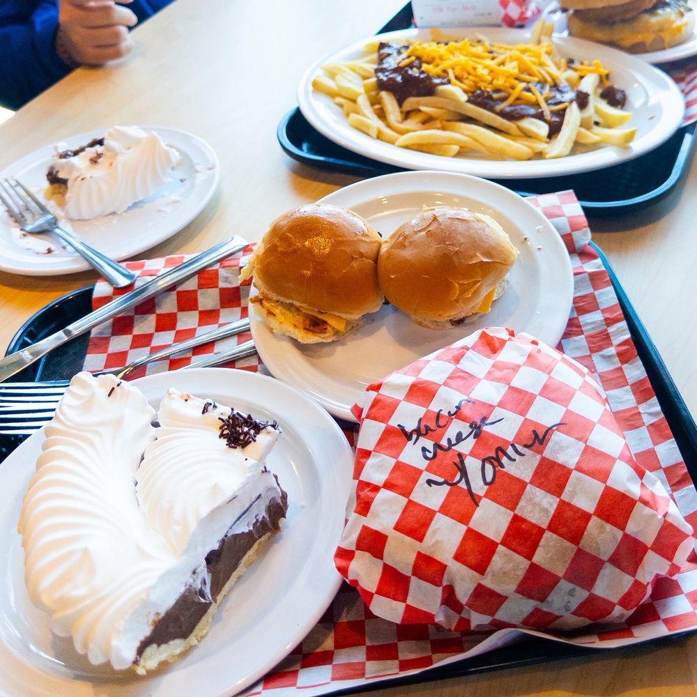 Nation's Giant - Nation's CHOCOLATE CRME PIE (SLICE) and SLIDERS - Burgers Near Me - Elk Grove, California