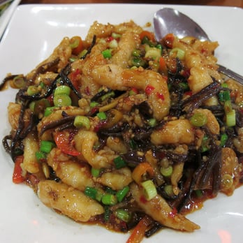 Red Chilli House - Fish fillet with spicy garlic sauce. Excellent! - Szechuan Near Me - Rancho Cucamonga, California