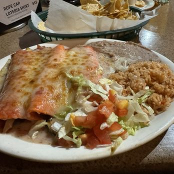 Casa Rio - Vegetarian Enchilada Platter - Mexican Near Me - San Antonio, Texas