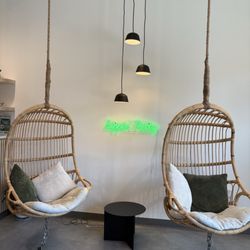 Pure Green - Cute swings!