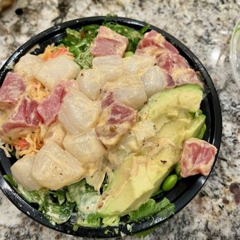 Ichiko Sushi - Poke bowl with scallop and tuna - Japanese Near Me - Martinez, California Ichiko Sushi - Poke bowl with scallop and tuna - Japanese Near Me - Martinez, California