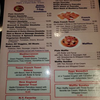 Babe's Place - Menu - Diners Near Me - Attleboro, Massachusetts Babe's Place - Menu - Diners Near Me - Attleboro, Massachusetts