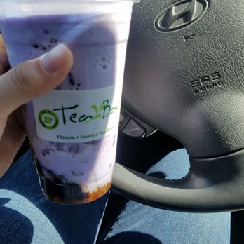 Boba Tea Bar - Taro smoothie with bobba and taro pudding - Coffee & Tea Near Me - Bakersfield, California Boba Tea Bar - Taro smoothie with bobba and taro pudding - Coffee & Tea Near Me - Bakersfield, California