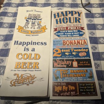Little Waldorf Saloon - Always changing menu. - Burgers Near Me - Reno, Nevada