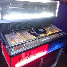 45 jukebox, not sure if it works or not because there was a band playing