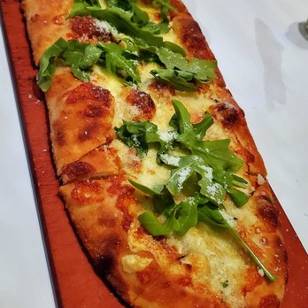 Lavo - 4 cheese ("Quattro Formaggi") pizza - great. this place has the most excellent bread & pastry - Italian Near Me - Las Vegas, Nevada
