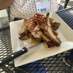 Bone in pork chop Bone in pork chop