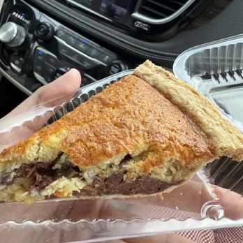The Right Slice - Chocolate coconut macaroon pie slice - Desserts Near Me - Kalaheo, Hawaii