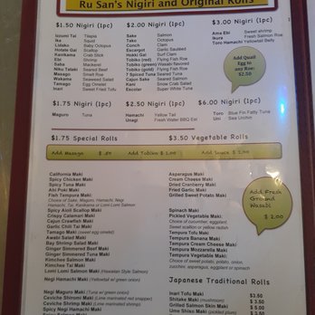 Ru San's - Sushi Bars Near Me - Atlanta, Georgia Ru San's - Sushi Bars Near Me - Atlanta, Georgia