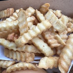Crinkle fries.
