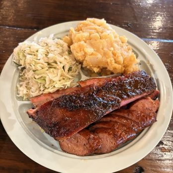 The Salt Lick BBQ - Thurman plate. - Barbeque Near Me - Driftwood, Texas