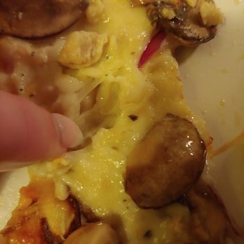 Liberty Pizza Plus - Undercooked dough in half of pizza. - Pizza Near Me - Antelope, California Liberty Pizza Plus - Undercooked dough in half of pizza. - Pizza Near Me - Antelope, California