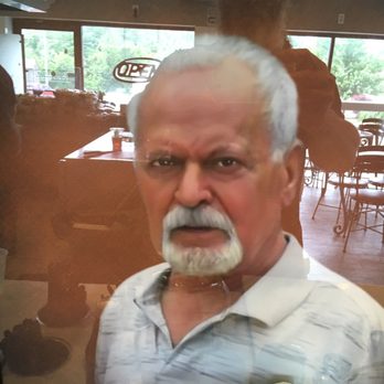 Parea Gyros - The owners father's portrait .... - Greek Near Me - McMurray, Pennsylvania