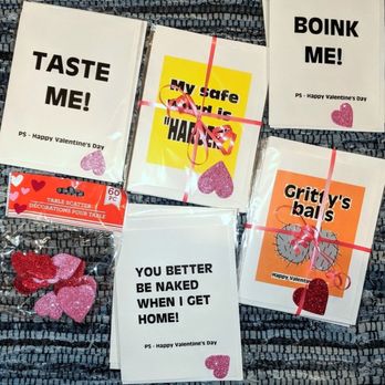Dollar Tree - Dollar Tree -- 60pc pack of Glitter Valentines were perfect to package inside my Dirty Valentine cards for fundraiser! - Discount Store Near Me - Broomall, Pennsylvania