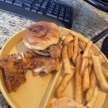 Mustard Seed Kitchen - 2pc Crispy Catfish Sliders & Fries - American Near Me - Chicago, Illinois