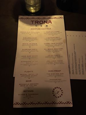 Menu photo 7 Trona Austin, TX